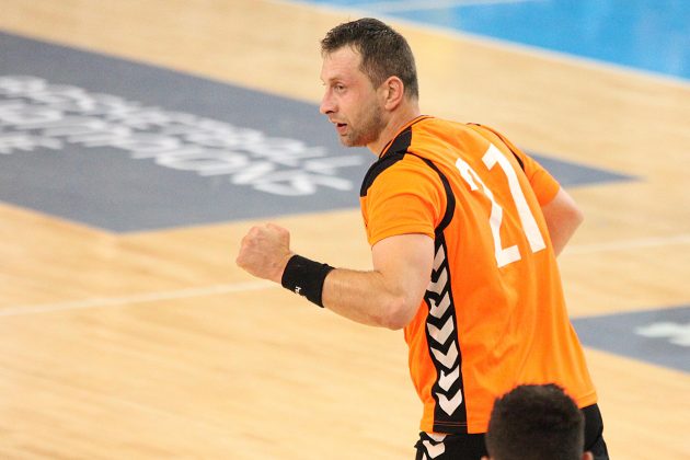 Bogdan Mihai se bucura dupa un gol marcat.